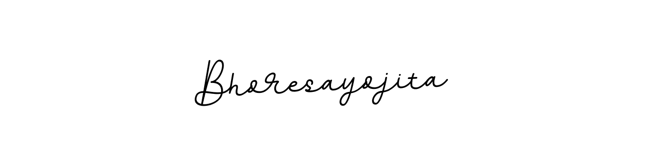 This is the best signature style for the Bhoresayojita name. Also you like these signature font (BallpointsItalic-DORy9). Mix name signature. Bhoresayojita signature style 11 images and pictures png