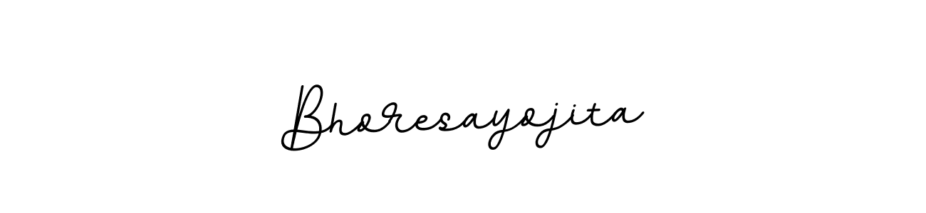 It looks lik you need a new signature style for name Bhoresayojita. Design unique handwritten (BallpointsItalic-DORy9) signature with our free signature maker in just a few clicks. Bhoresayojita signature style 11 images and pictures png