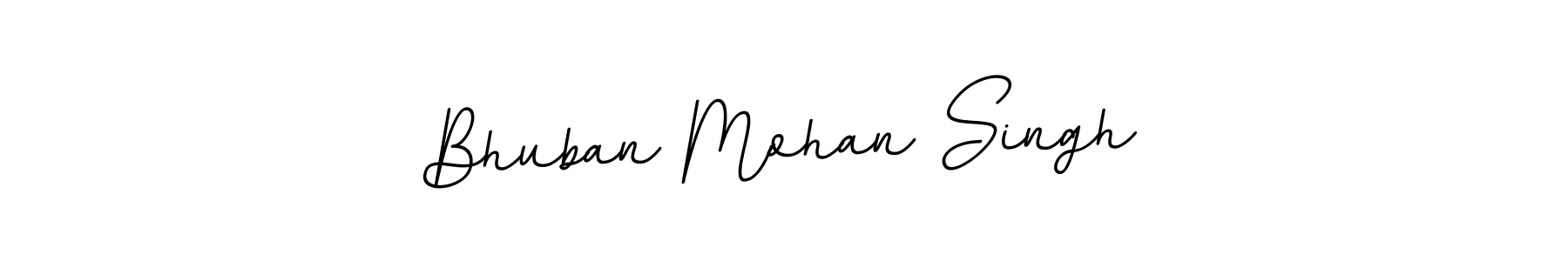 How to make Bhuban Mohan Singh name signature. Use BallpointsItalic-DORy9 style for creating short signs online. This is the latest handwritten sign. Bhuban Mohan Singh signature style 11 images and pictures png