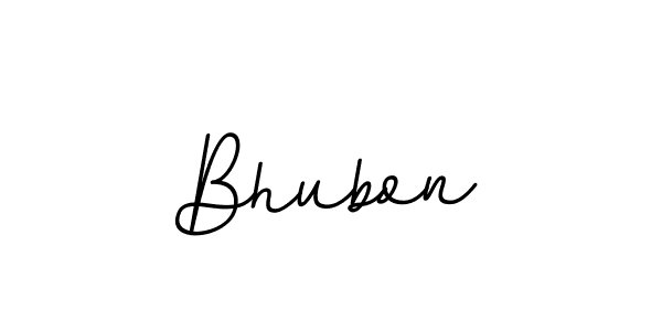 Bhubon stylish signature style. Best Handwritten Sign (BallpointsItalic-DORy9) for my name. Handwritten Signature Collection Ideas for my name Bhubon. Bhubon signature style 11 images and pictures png