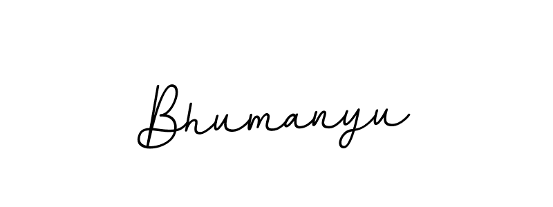 Make a beautiful signature design for name Bhumanyu. Use this online signature maker to create a handwritten signature for free. Bhumanyu signature style 11 images and pictures png
