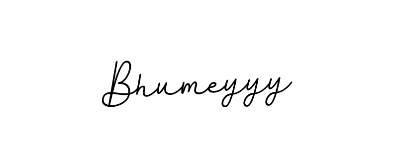 It looks lik you need a new signature style for name Bhumeyyy. Design unique handwritten (BallpointsItalic-DORy9) signature with our free signature maker in just a few clicks. Bhumeyyy signature style 11 images and pictures png