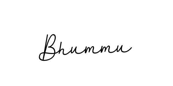 How to make Bhummu name signature. Use BallpointsItalic-DORy9 style for creating short signs online. This is the latest handwritten sign. Bhummu signature style 11 images and pictures png