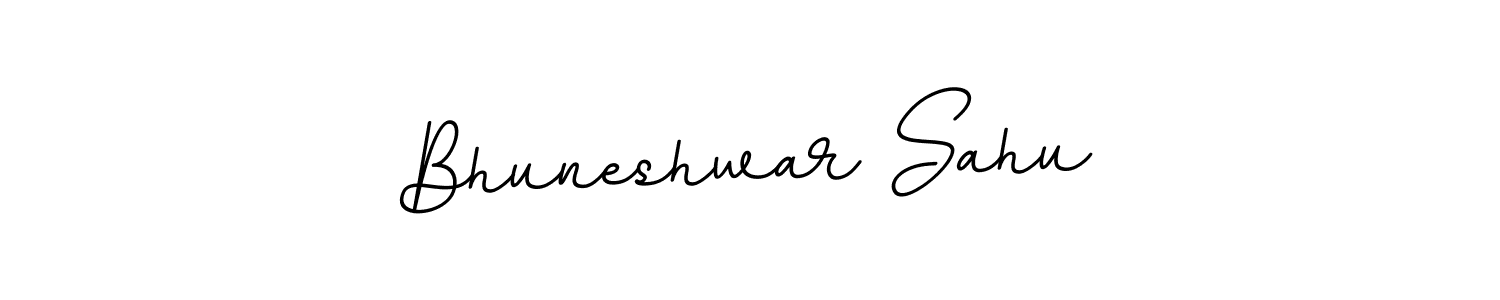 It looks lik you need a new signature style for name Bhuneshwar Sahu. Design unique handwritten (BallpointsItalic-DORy9) signature with our free signature maker in just a few clicks. Bhuneshwar Sahu signature style 11 images and pictures png