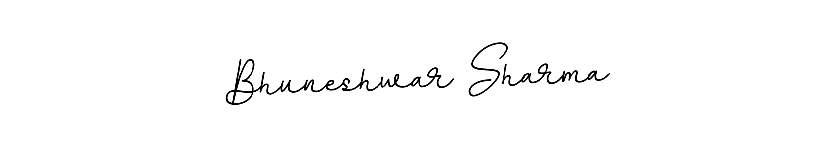 BallpointsItalic-DORy9 is a professional signature style that is perfect for those who want to add a touch of class to their signature. It is also a great choice for those who want to make their signature more unique. Get Bhuneshwar Sharma name to fancy signature for free. Bhuneshwar Sharma signature style 11 images and pictures png