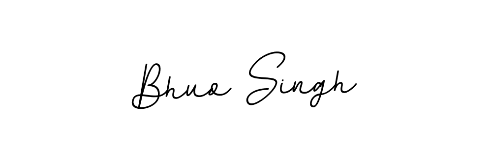 if you are searching for the best signature style for your name Bhuo Singh. so please give up your signature search. here we have designed multiple signature styles  using BallpointsItalic-DORy9. Bhuo Singh signature style 11 images and pictures png