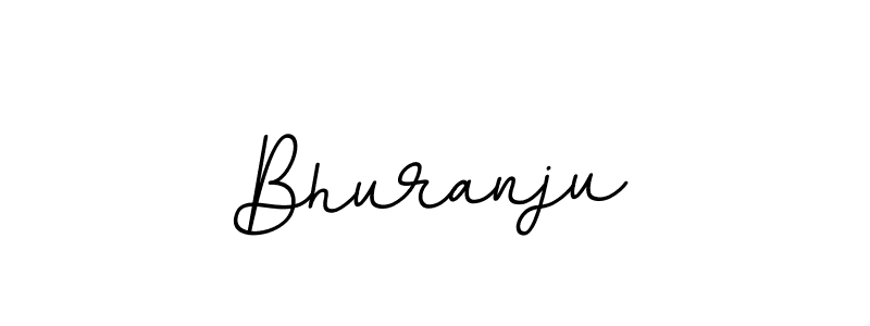 Make a beautiful signature design for name Bhuranju. With this signature (BallpointsItalic-DORy9) style, you can create a handwritten signature for free. Bhuranju signature style 11 images and pictures png