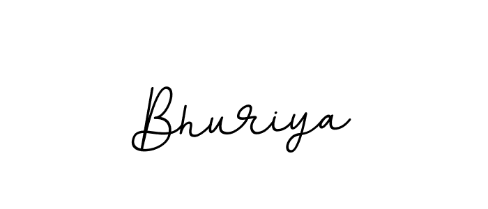 Make a beautiful signature design for name Bhuriya. Use this online signature maker to create a handwritten signature for free. Bhuriya signature style 11 images and pictures png