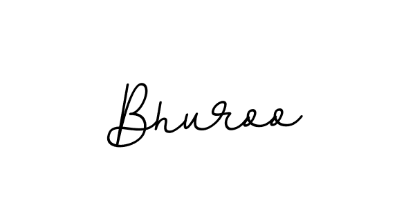 Use a signature maker to create a handwritten signature online. With this signature software, you can design (BallpointsItalic-DORy9) your own signature for name Bhuroo. Bhuroo signature style 11 images and pictures png