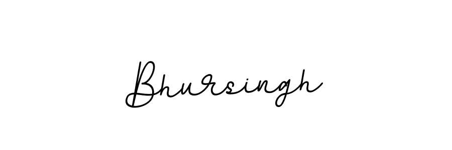 It looks lik you need a new signature style for name Bhursingh. Design unique handwritten (BallpointsItalic-DORy9) signature with our free signature maker in just a few clicks. Bhursingh signature style 11 images and pictures png