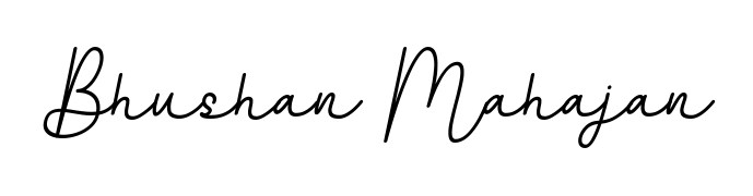 See photos of Bhushan Mahajan official signature. Check more albums & portfolios. Read reviews & check more about BallpointsItalic-DORy9 font. Bhushan Mahajan signature style 11 images and pictures png