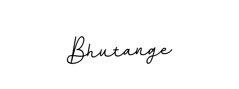 How to make Bhutange name signature. Use BallpointsItalic-DORy9 style for creating short signs online. This is the latest handwritten sign. Bhutange signature style 11 images and pictures png