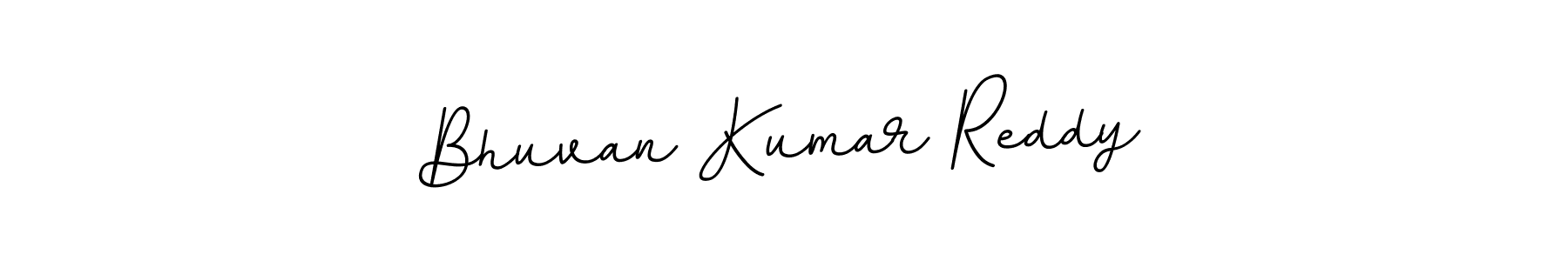 Make a beautiful signature design for name Bhuvan Kumar Reddy. Use this online signature maker to create a handwritten signature for free. Bhuvan Kumar Reddy signature style 11 images and pictures png