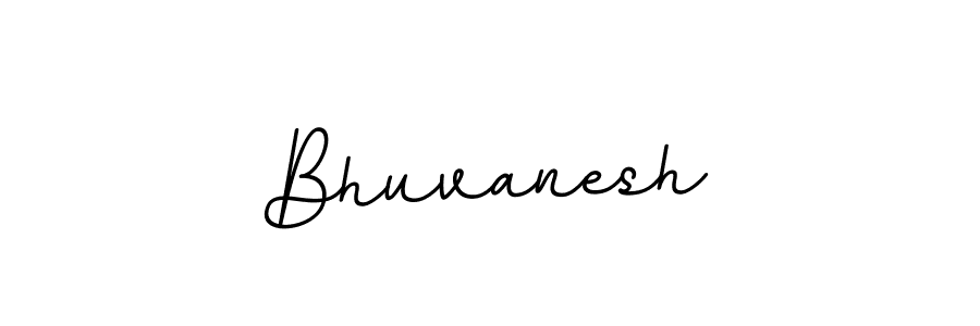 Use a signature maker to create a handwritten signature online. With this signature software, you can design (BallpointsItalic-DORy9) your own signature for name Bhuvanesh. Bhuvanesh signature style 11 images and pictures png