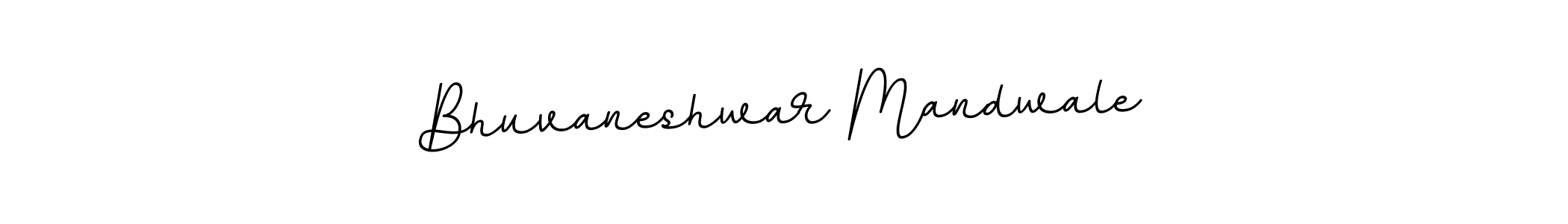 Design your own signature with our free online signature maker. With this signature software, you can create a handwritten (BallpointsItalic-DORy9) signature for name Bhuvaneshwar Mandwale. Bhuvaneshwar Mandwale signature style 11 images and pictures png