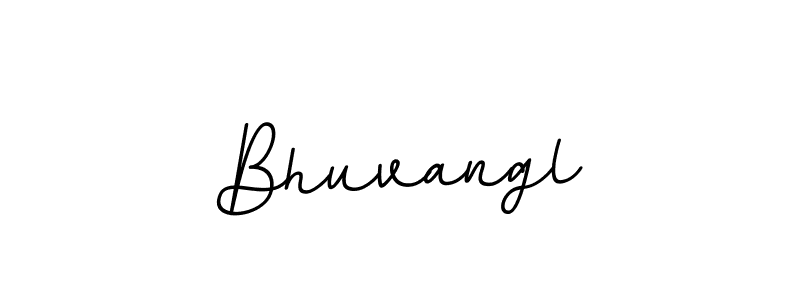 Design your own signature with our free online signature maker. With this signature software, you can create a handwritten (BallpointsItalic-DORy9) signature for name Bhuvangl. Bhuvangl signature style 11 images and pictures png