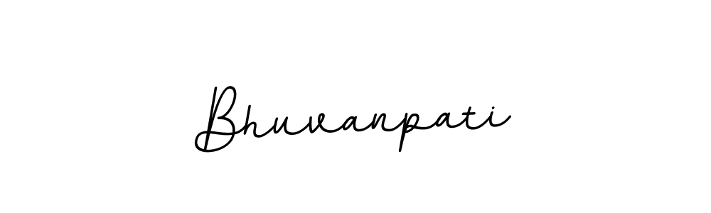 You should practise on your own different ways (BallpointsItalic-DORy9) to write your name (Bhuvanpati) in signature. don't let someone else do it for you. Bhuvanpati signature style 11 images and pictures png