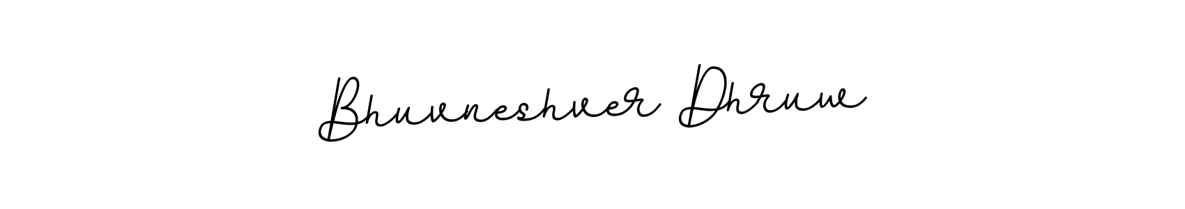 if you are searching for the best signature style for your name Bhuvneshver Dhruw. so please give up your signature search. here we have designed multiple signature styles  using BallpointsItalic-DORy9. Bhuvneshver Dhruw signature style 11 images and pictures png