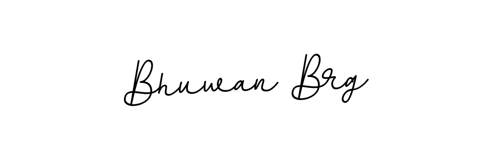 Create a beautiful signature design for name Bhuwan Brg. With this signature (BallpointsItalic-DORy9) fonts, you can make a handwritten signature for free. Bhuwan Brg signature style 11 images and pictures png