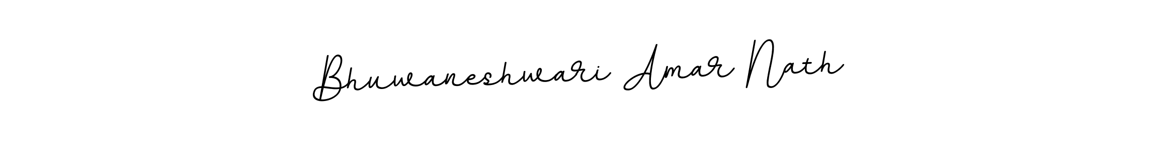 The best way (BallpointsItalic-DORy9) to make a short signature is to pick only two or three words in your name. The name Bhuwaneshwari Amar Nath include a total of six letters. For converting this name. Bhuwaneshwari Amar Nath signature style 11 images and pictures png