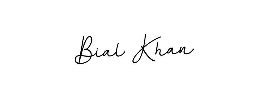 You should practise on your own different ways (BallpointsItalic-DORy9) to write your name (Bial Khan) in signature. don't let someone else do it for you. Bial Khan signature style 11 images and pictures png