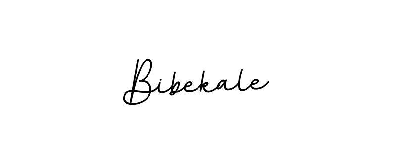 Use a signature maker to create a handwritten signature online. With this signature software, you can design (BallpointsItalic-DORy9) your own signature for name Bibekale. Bibekale signature style 11 images and pictures png