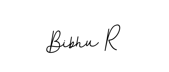Make a beautiful signature design for name Bibhu R. Use this online signature maker to create a handwritten signature for free. Bibhu R signature style 11 images and pictures png