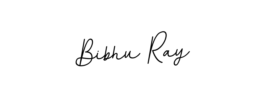 How to make Bibhu Ray name signature. Use BallpointsItalic-DORy9 style for creating short signs online. This is the latest handwritten sign. Bibhu Ray signature style 11 images and pictures png