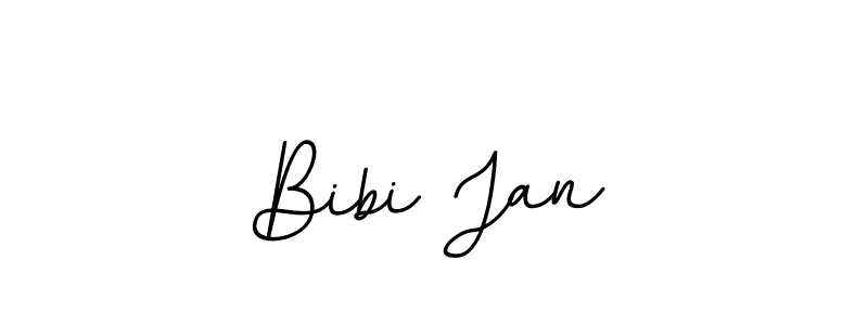 Make a beautiful signature design for name Bibi Jan. With this signature (BallpointsItalic-DORy9) style, you can create a handwritten signature for free. Bibi Jan signature style 11 images and pictures png