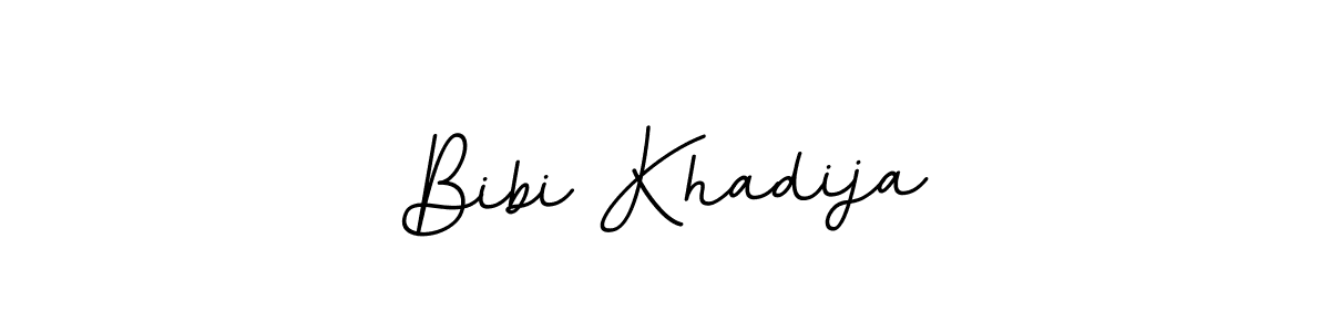 The best way (BallpointsItalic-DORy9) to make a short signature is to pick only two or three words in your name. The name Bibi Khadija include a total of six letters. For converting this name. Bibi Khadija signature style 11 images and pictures png