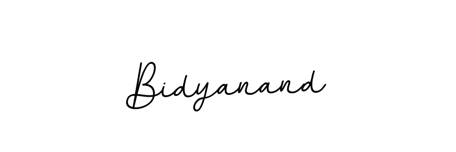 Bidyanand stylish signature style. Best Handwritten Sign (BallpointsItalic-DORy9) for my name. Handwritten Signature Collection Ideas for my name Bidyanand. Bidyanand signature style 11 images and pictures png