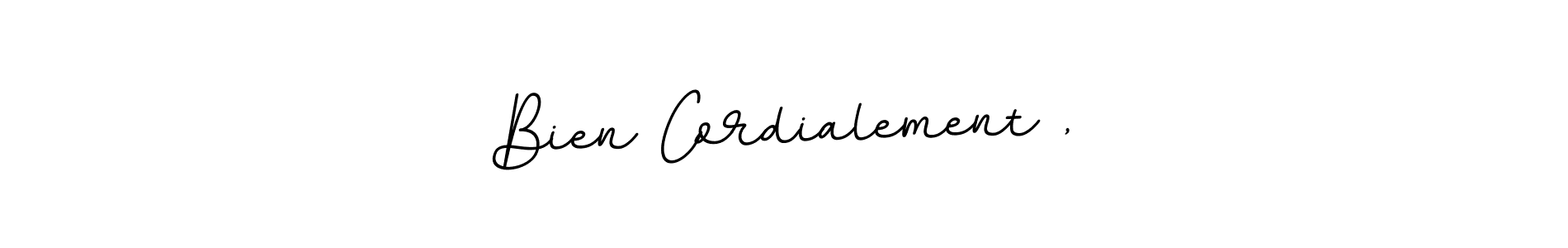 Once you've used our free online signature maker to create your best signature BallpointsItalic-DORy9 style, it's time to enjoy all of the benefits that Bien Cordialement , name signing documents. Bien Cordialement , signature style 11 images and pictures png
