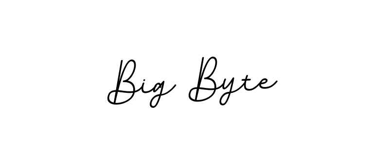 Here are the top 10 professional signature styles for the name Big Byte. These are the best autograph styles you can use for your name. Big Byte signature style 11 images and pictures png