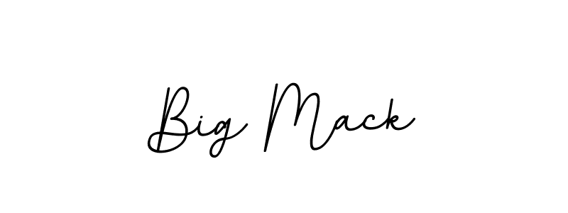 It looks lik you need a new signature style for name Big Mack. Design unique handwritten (BallpointsItalic-DORy9) signature with our free signature maker in just a few clicks. Big Mack signature style 11 images and pictures png