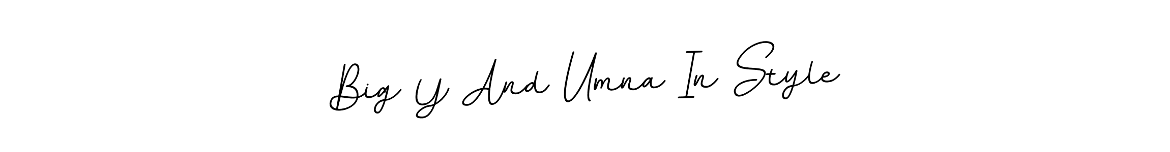 Also You can easily find your signature by using the search form. We will create Big Y And Umna In Style name handwritten signature images for you free of cost using BallpointsItalic-DORy9 sign style. Big Y And Umna In Style signature style 11 images and pictures png