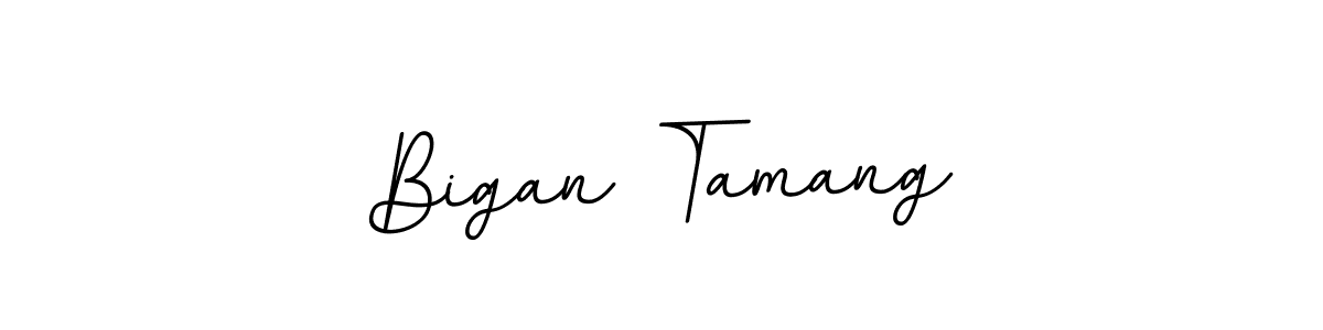 This is the best signature style for the Bigan Tamang name. Also you like these signature font (BallpointsItalic-DORy9). Mix name signature. Bigan Tamang signature style 11 images and pictures png