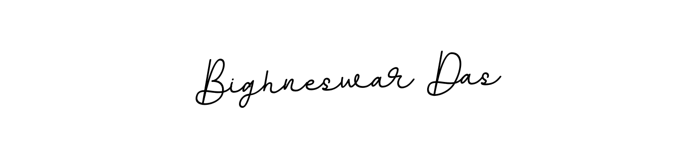 How to make Bighneswar Das name signature. Use BallpointsItalic-DORy9 style for creating short signs online. This is the latest handwritten sign. Bighneswar Das signature style 11 images and pictures png