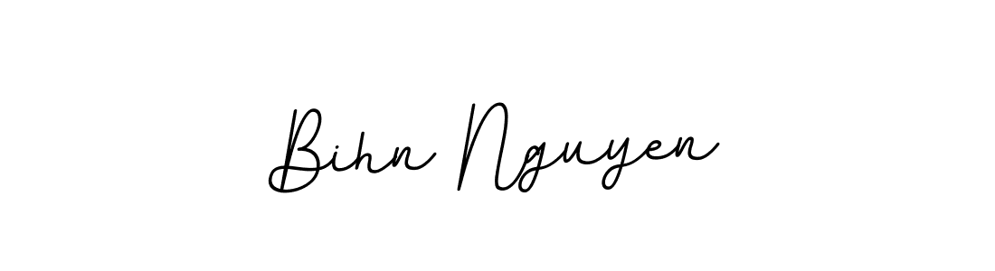 Make a beautiful signature design for name Bihn Nguyen. Use this online signature maker to create a handwritten signature for free. Bihn Nguyen signature style 11 images and pictures png