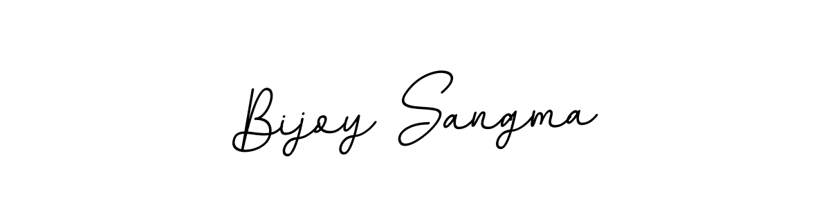 Create a beautiful signature design for name Bijoy Sangma. With this signature (BallpointsItalic-DORy9) fonts, you can make a handwritten signature for free. Bijoy Sangma signature style 11 images and pictures png