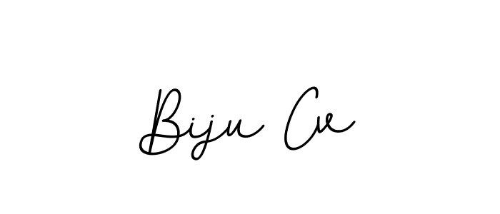 Create a beautiful signature design for name Biju Cv. With this signature (BallpointsItalic-DORy9) fonts, you can make a handwritten signature for free. Biju Cv signature style 11 images and pictures png