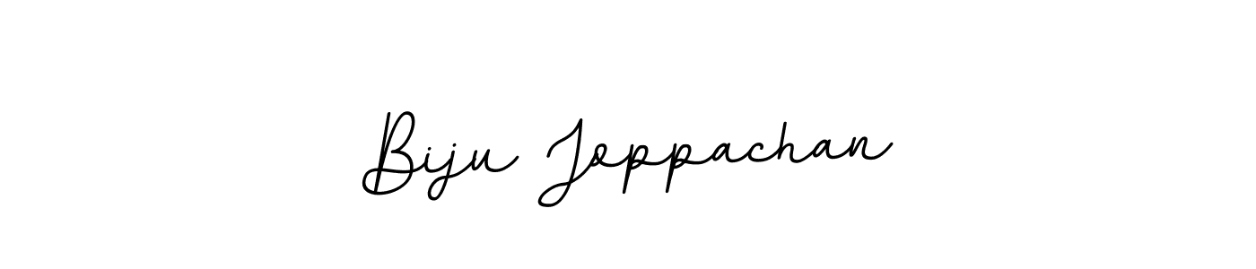 This is the best signature style for the Biju Joppachan name. Also you like these signature font (BallpointsItalic-DORy9). Mix name signature. Biju Joppachan signature style 11 images and pictures png