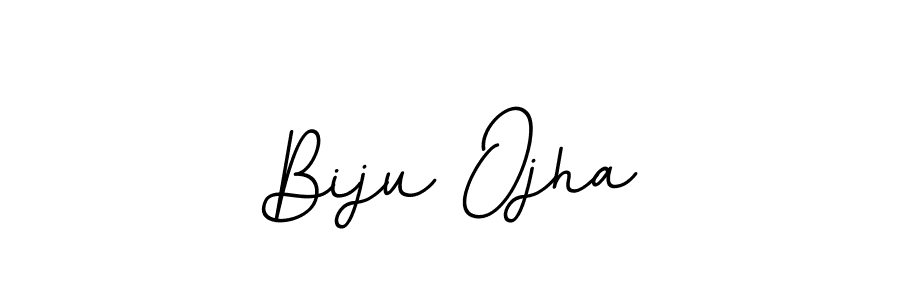 Biju Ojha stylish signature style. Best Handwritten Sign (BallpointsItalic-DORy9) for my name. Handwritten Signature Collection Ideas for my name Biju Ojha. Biju Ojha signature style 11 images and pictures png