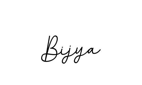 Create a beautiful signature design for name Bijya. With this signature (BallpointsItalic-DORy9) fonts, you can make a handwritten signature for free. Bijya signature style 11 images and pictures png