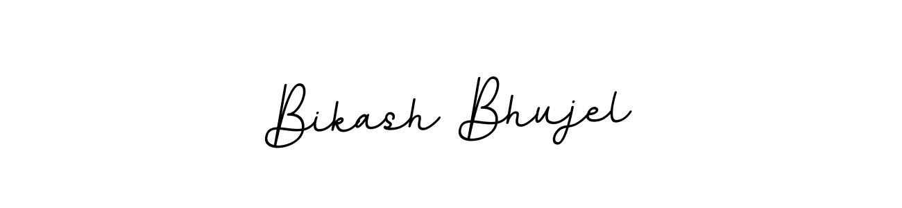 This is the best signature style for the Bikash Bhujel name. Also you like these signature font (BallpointsItalic-DORy9). Mix name signature. Bikash Bhujel signature style 11 images and pictures png