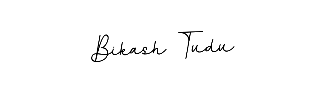 How to make Bikash Tudu name signature. Use BallpointsItalic-DORy9 style for creating short signs online. This is the latest handwritten sign. Bikash Tudu signature style 11 images and pictures png
