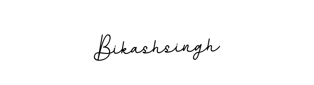 The best way (BallpointsItalic-DORy9) to make a short signature is to pick only two or three words in your name. The name Bikashsingh include a total of six letters. For converting this name. Bikashsingh signature style 11 images and pictures png