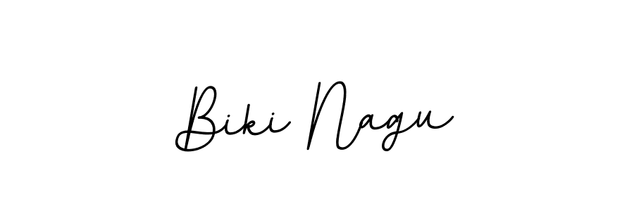 Biki Nagu stylish signature style. Best Handwritten Sign (BallpointsItalic-DORy9) for my name. Handwritten Signature Collection Ideas for my name Biki Nagu. Biki Nagu signature style 11 images and pictures png