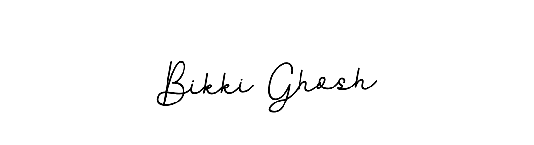 The best way (BallpointsItalic-DORy9) to make a short signature is to pick only two or three words in your name. The name Bikki Ghosh include a total of six letters. For converting this name. Bikki Ghosh signature style 11 images and pictures png
