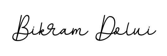 The best way (BallpointsItalic-DORy9) to make a short signature is to pick only two or three words in your name. For converting this name Bikram Dolui. Bikram Dolui signature style 11 images and pictures png