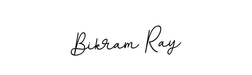 Use a signature maker to create a handwritten signature online. With this signature software, you can design (BallpointsItalic-DORy9) your own signature for name Bikram Ray. Bikram Ray signature style 11 images and pictures png